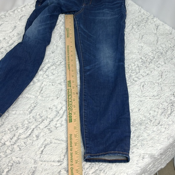 Madewell Skinny Skinny Crop Blue Denim Jeans size 30 - Picture 8 of 8